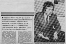 Luis Alberto Cornejo; "En mi libro sobre el Papa traté de describir al hombre" : [entrevista]