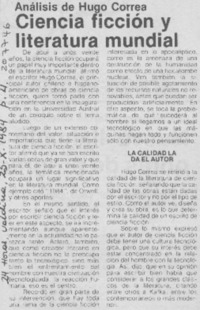 Ciencia ficción y literatura mundial