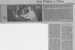 Los niños y Dios  [artículo] Ana Campos G.
