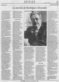 La novela de Rodríguez Elizondo