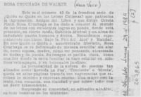 Rosa Cruchaga de Walker