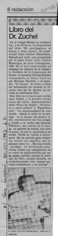 Libro del Dr. Zuchel
