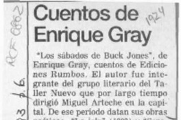 Cuentos de Enrique Gray