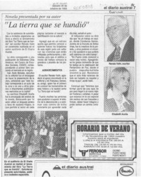 "La Tierra que se hundió"  [artículo].