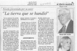 "La Tierra que se hundió"  [artículo].