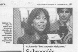 Sobreseída Patricia Verdugo  [artículo].