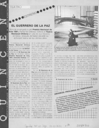 El guerrero de la paz