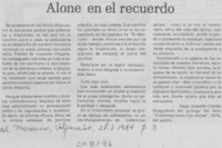 Alone en el recuerdo