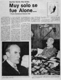 Muy solo se fue Alone --