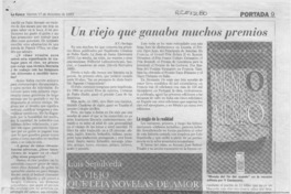 Un viejo que ganaba muchos premios  [artículo] R. V.