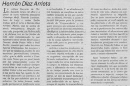 Hernán Díaz Arrieta