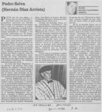 Pedro Selva (Hernán D?az Arrieta)