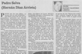 Pedro Selva (Hernán D?az Arrieta)
