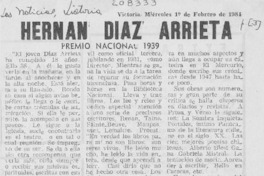 Hernán Díaz Arrieta