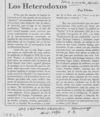 Los heterodoxos