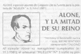 Alone y la mitad de su reino