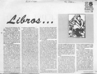 Libros --  [artículo] Fernando Quilodrán.