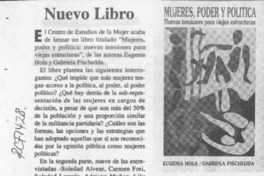 Nuevo libro  [artículo].