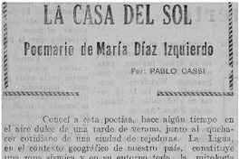"La casa del sol