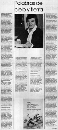 Palabras de cielo y tierra