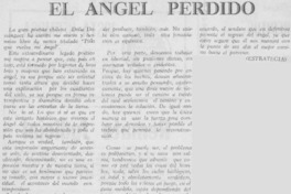 El Angel perdido