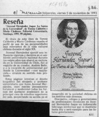 "Juvenal Hernández Jaque, la fuerza de la Universidad"  [artículo] E. U.