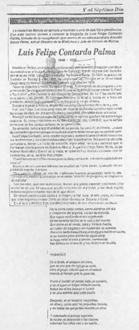 Luis Felipe Contardo Palma