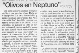 "Olivos en Neptuno"  [artículo].