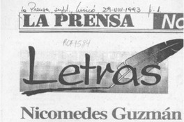 Nicomedes Guzmán  [artículo] María Verónica Neuman.