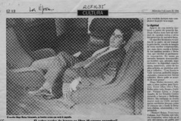 Diego Muñoz, el hombre tranquilo de la literatura nacional  [artículo] Oscar Vega.