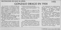 Gonzalo Drago en 1934