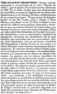 Excavación profunda