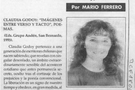 El mundo de los libros --  [artículo] Mario Ferrero.