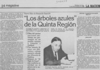 "Los árboles azules" de la Quinta Región