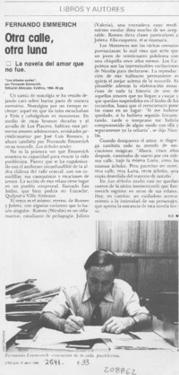 Otra calle, otra luna