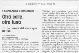 Otra calle, otra luna