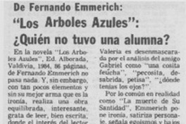 "Los árboles azules", quién no tuvo una alumna?