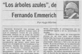 "Los árboles azules", de Fernando Emmerich