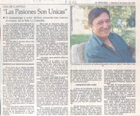 "Las pasiones son únicas