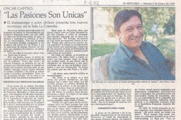 "Las pasiones son únicas