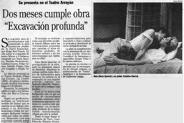 Dos meses cumple obra "Excavación profunda"