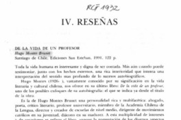 De la vida de un profesor