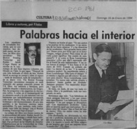 Palabras hacia el interior de los bares  [artículo] Filebo.