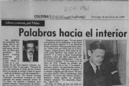 Palabras hacia el interior de los bares  [artículo] Filebo.