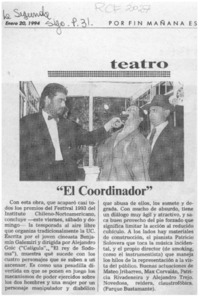 Teatro  [artículo] Pedro Labra.