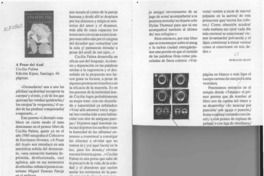 A pesar del azul  [artículo] Horacio Eloy.