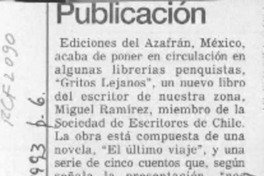 Publicación  [artículo].