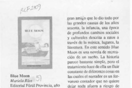 Blue moon  [artículo] Sonia González Valdenegro.