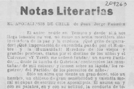 El apocalipsis de Chile