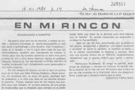 Recordando a Roberto